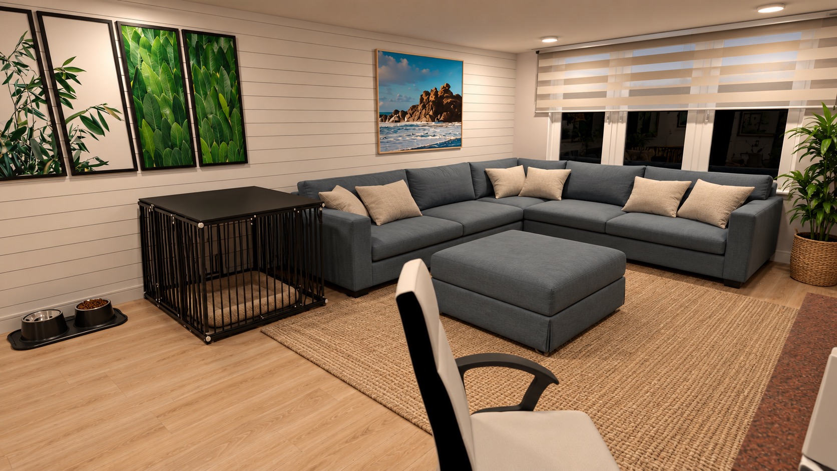 Eugene Residence Family Room 2