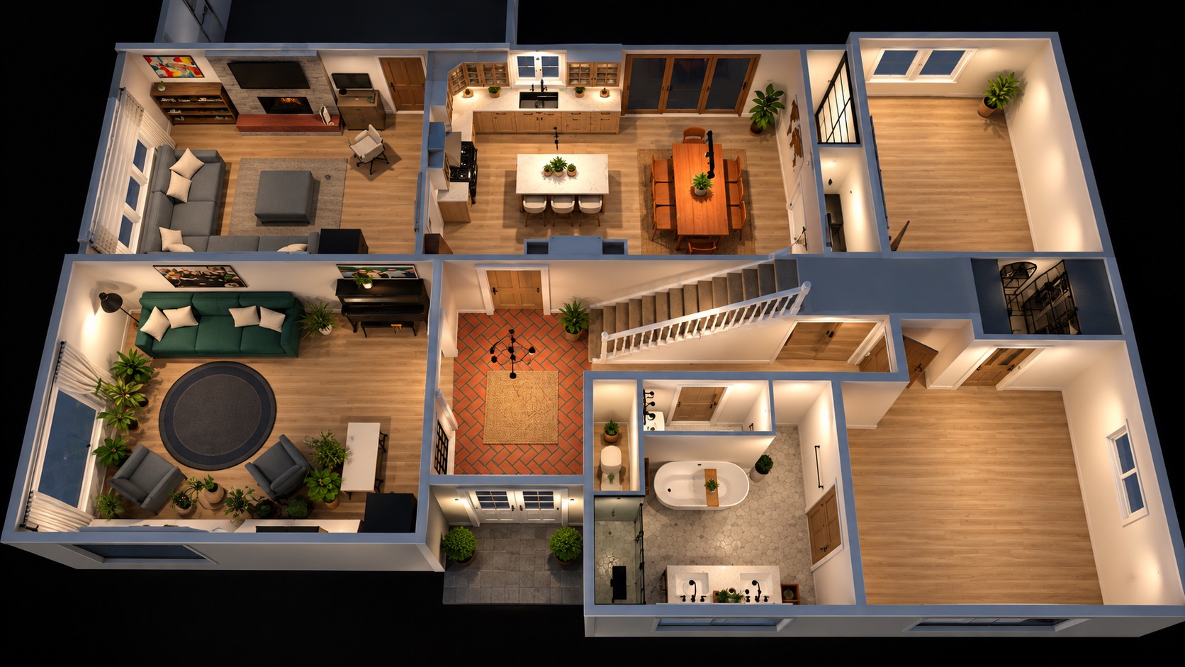 Eugene Residence Floorplan