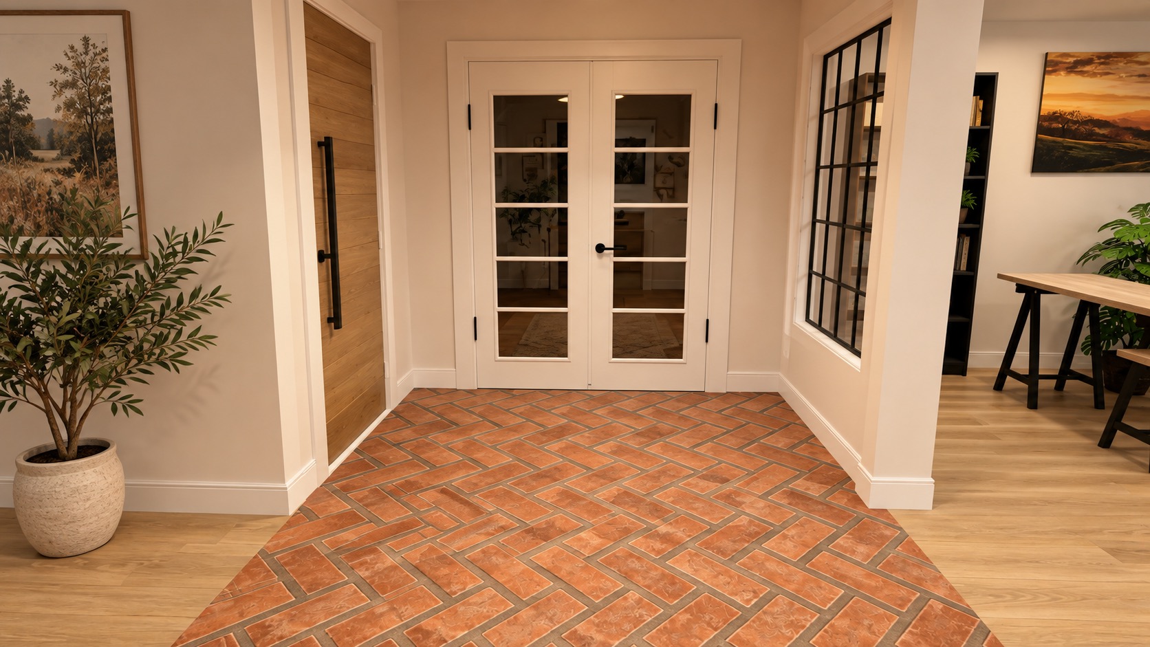Eugene Residence Foyer