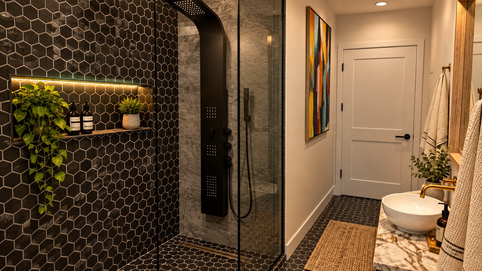 Los Angeles Cottage 2023 Guest Bathroom 2