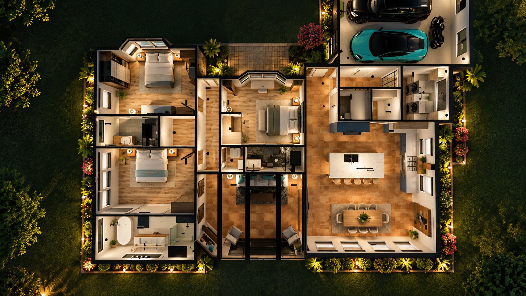 Los Angeles Cottage 2025 Floor Plan