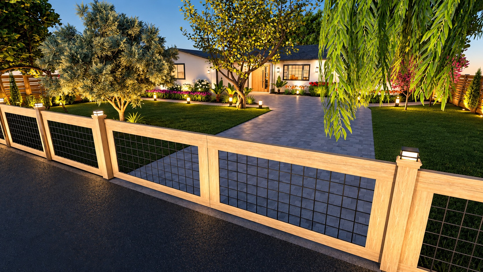 Los Angeles Cottage exterior rendering