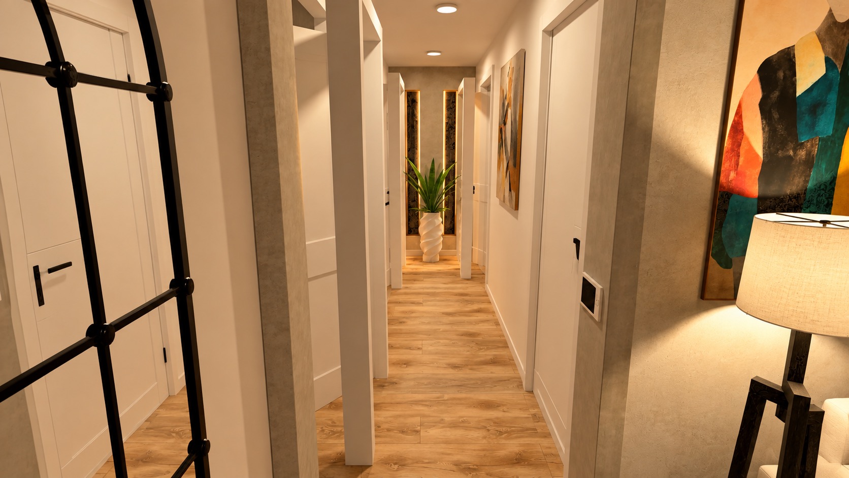 Los Angeles Cottage 2025 Hallway 2