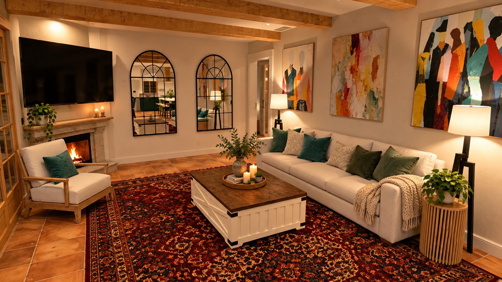 Los Angeles Cottage 2025 Living Room 2