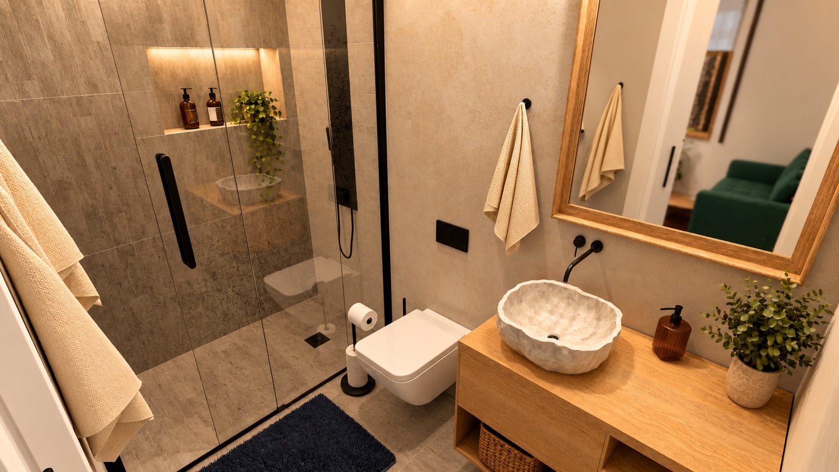 Los Angeles Cottage 2025 Office Bathroom