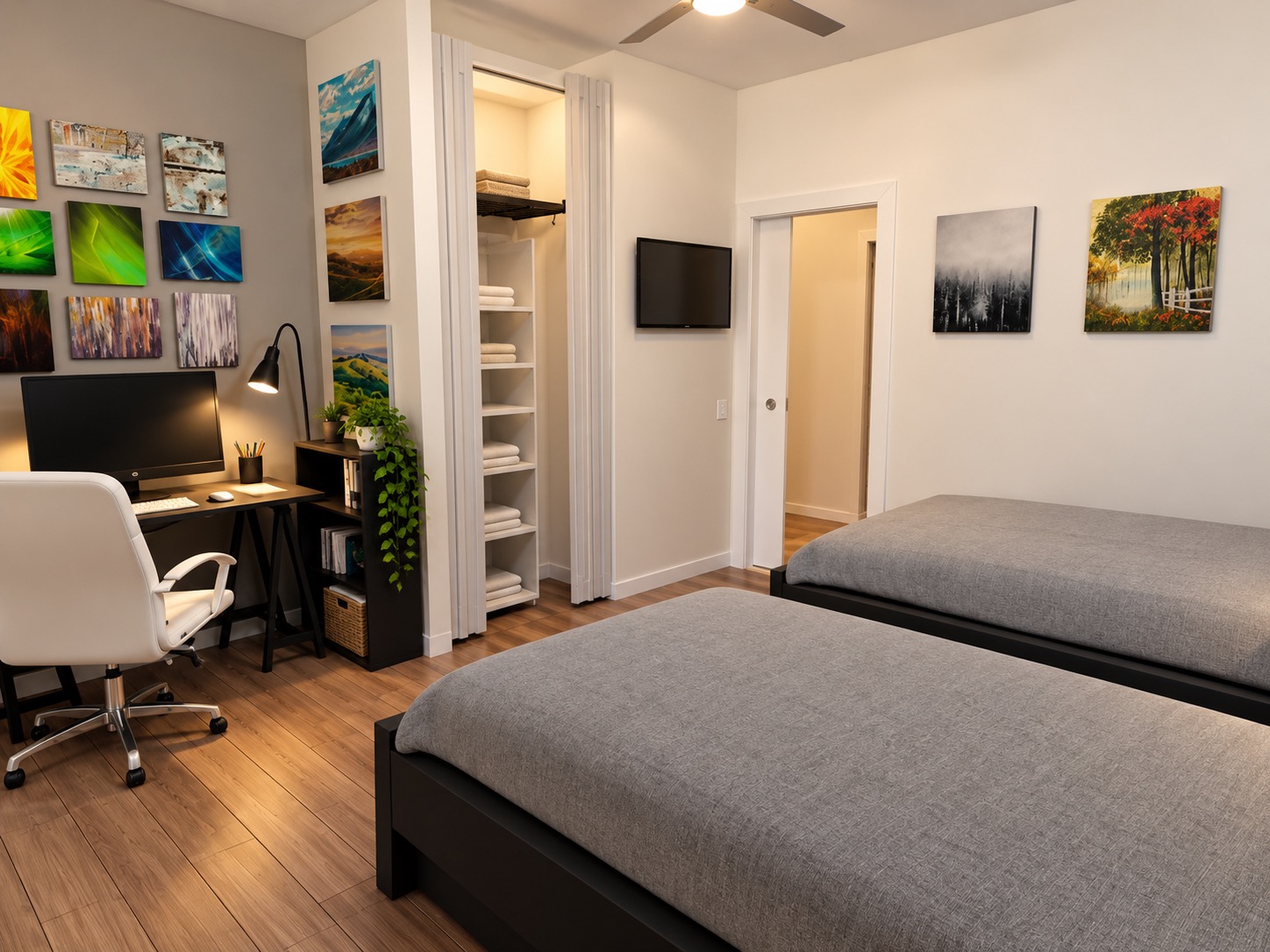 Los Angeles Cottage Guest Room 2021 Completed
