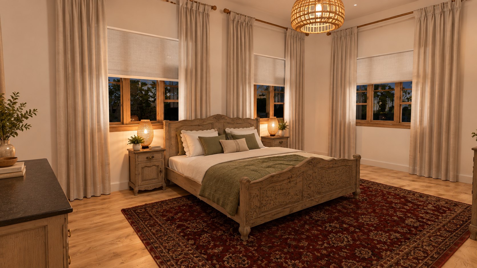 St. George Estate Guest Suite Bedroom 1