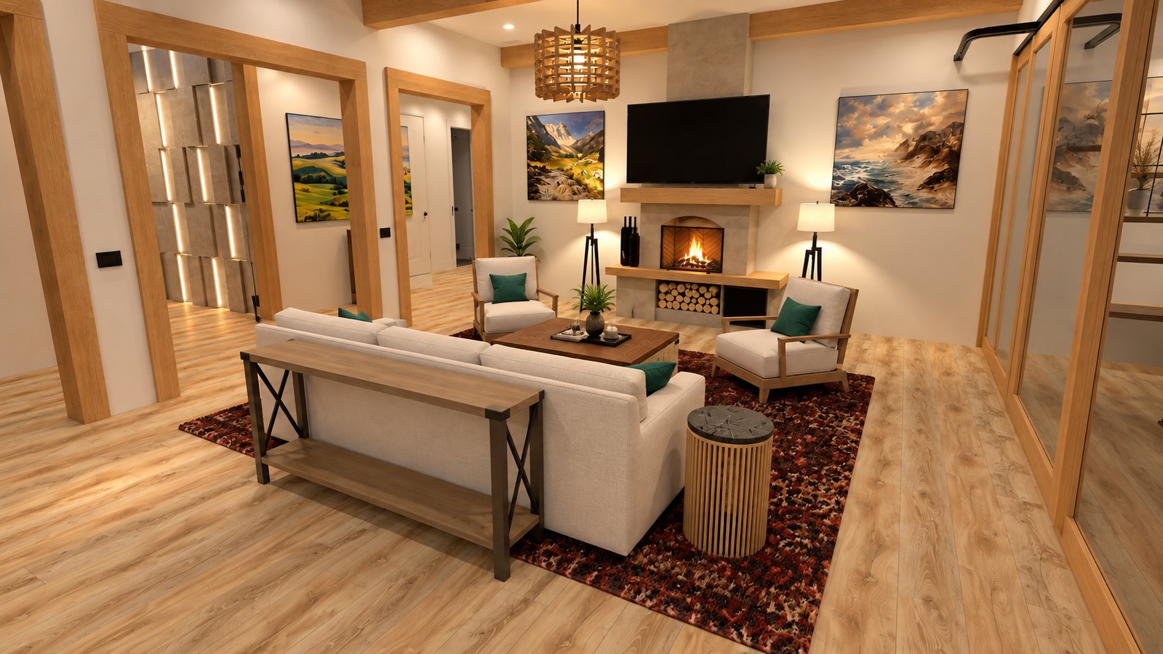 St. George Estate Living Room 1
