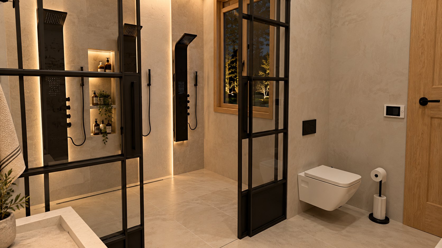 St. George Estate Poolhouse Bathroom