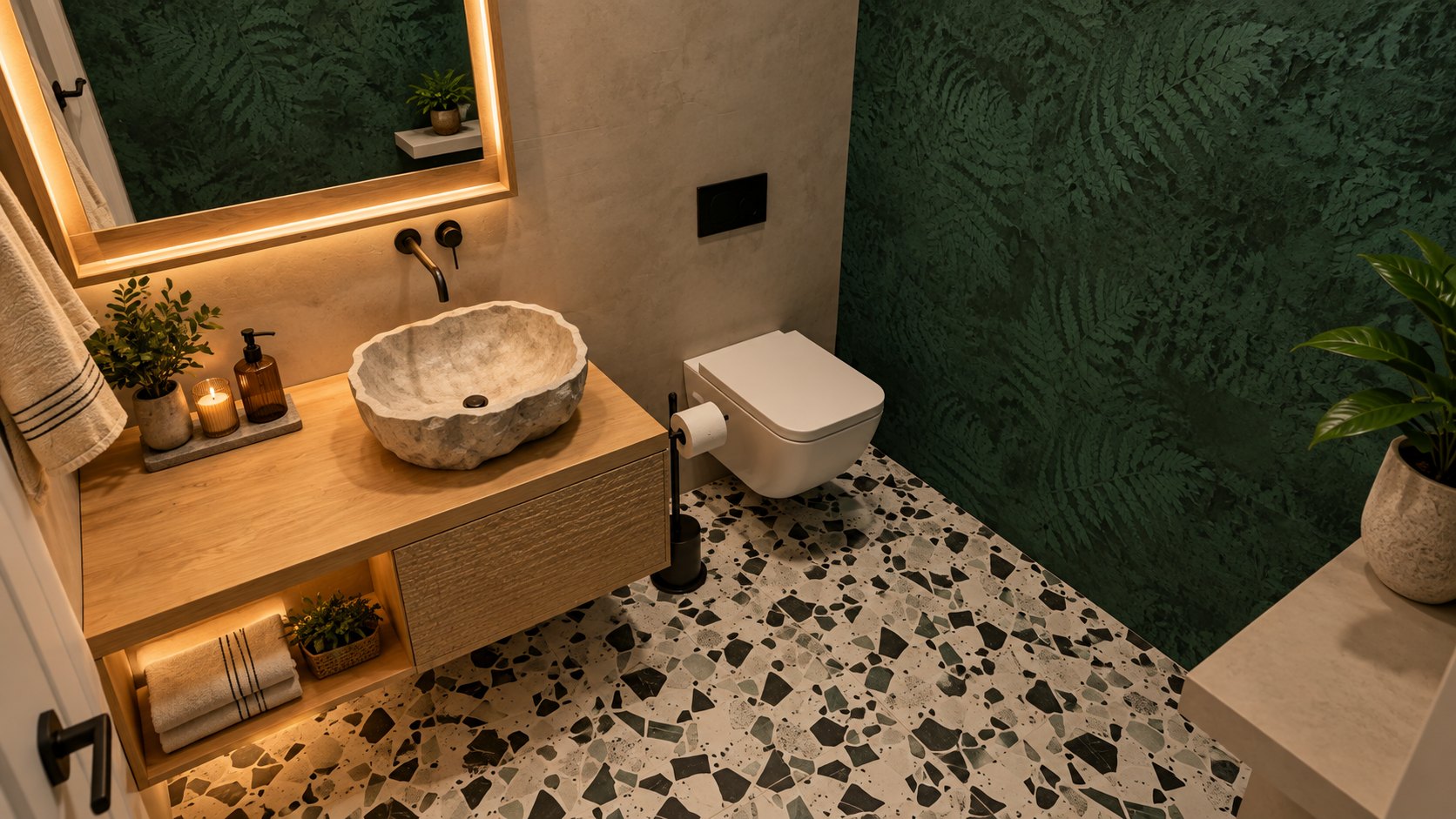 St. George Estate Powder Room 1