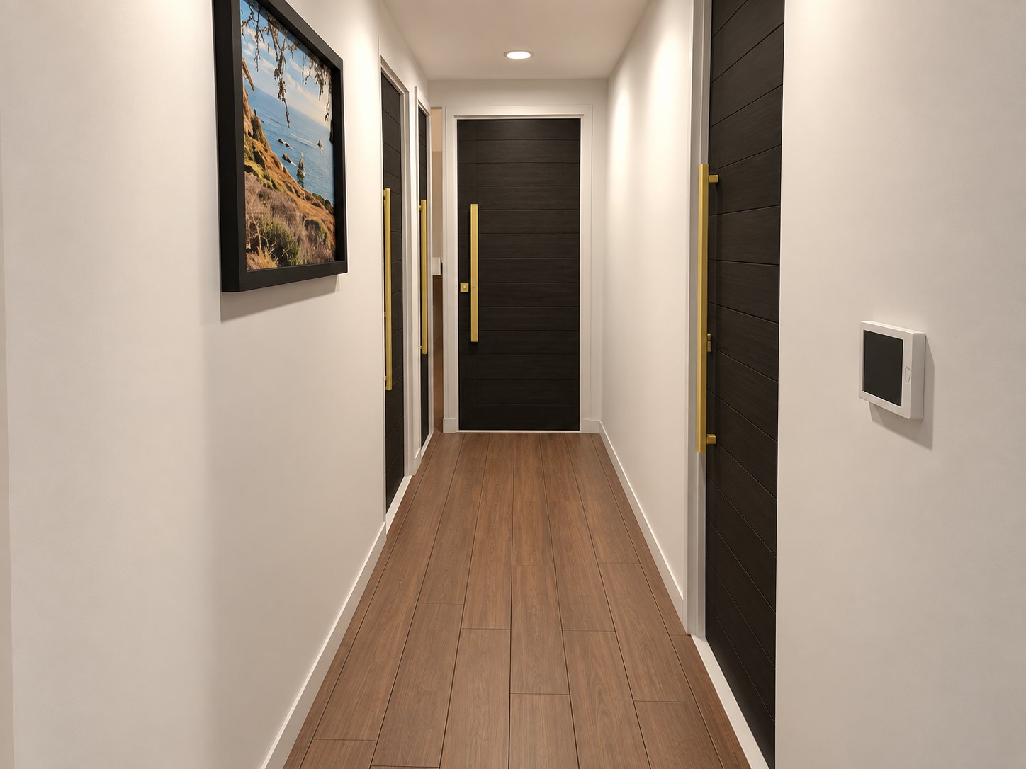 Goodpasture Residence 2024 Upstairs Hallway