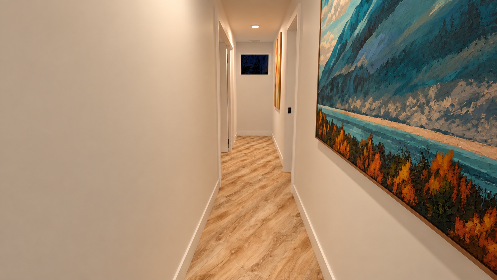 Lakeview Residence Downstairs Hallway 2