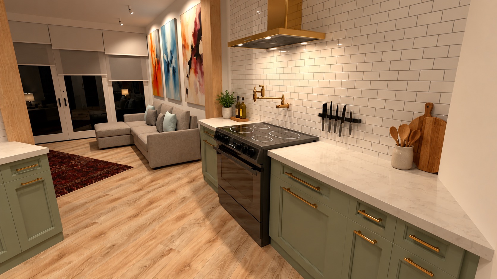 Lakeview Residence Downstairs Kitchen 4