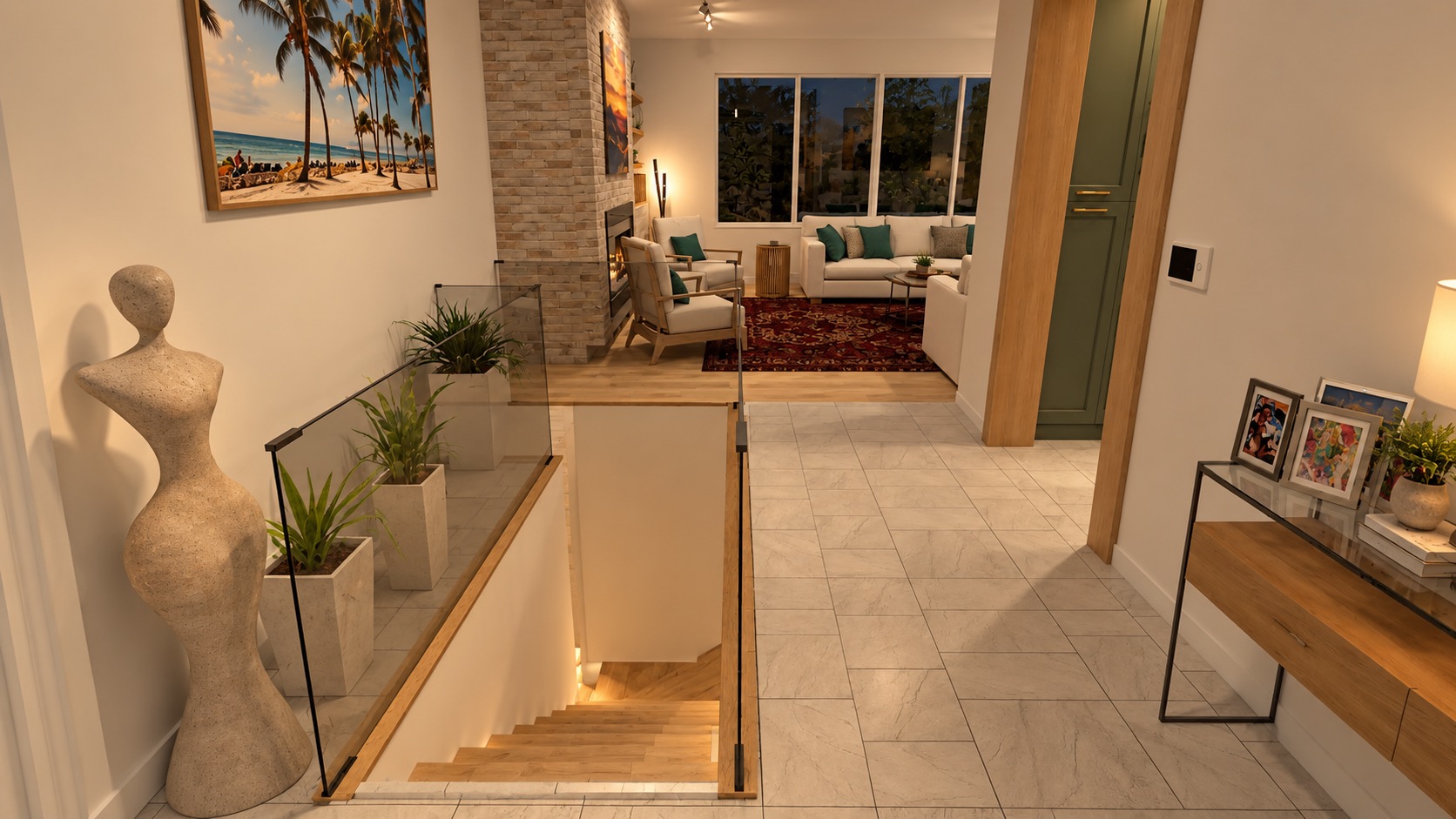 Lakeview Residence Foyer 1