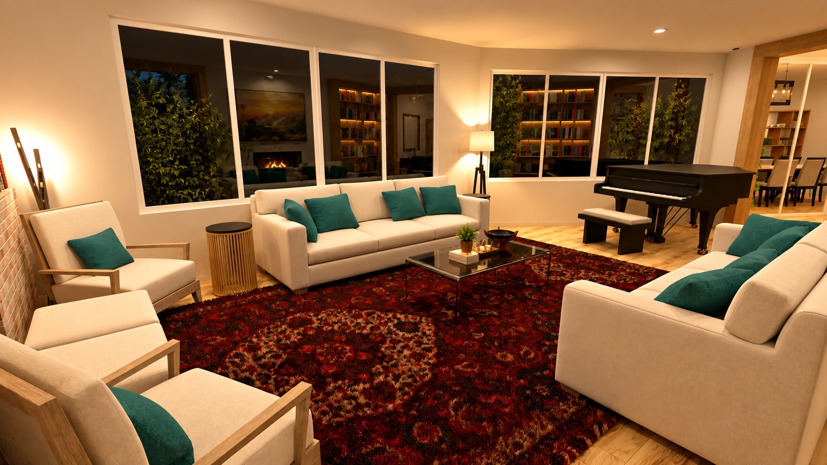 Lakeview Residence Living Room 1