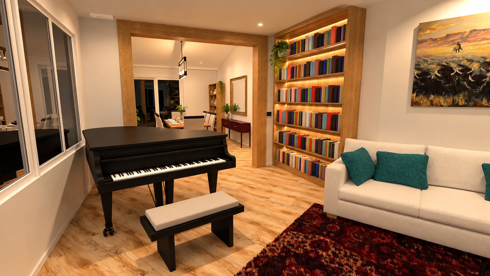 Lakeview Residence Living Room 4