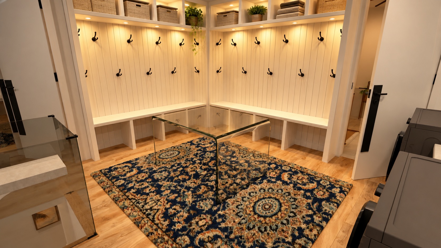 Lakeview Residence Mud Room 1