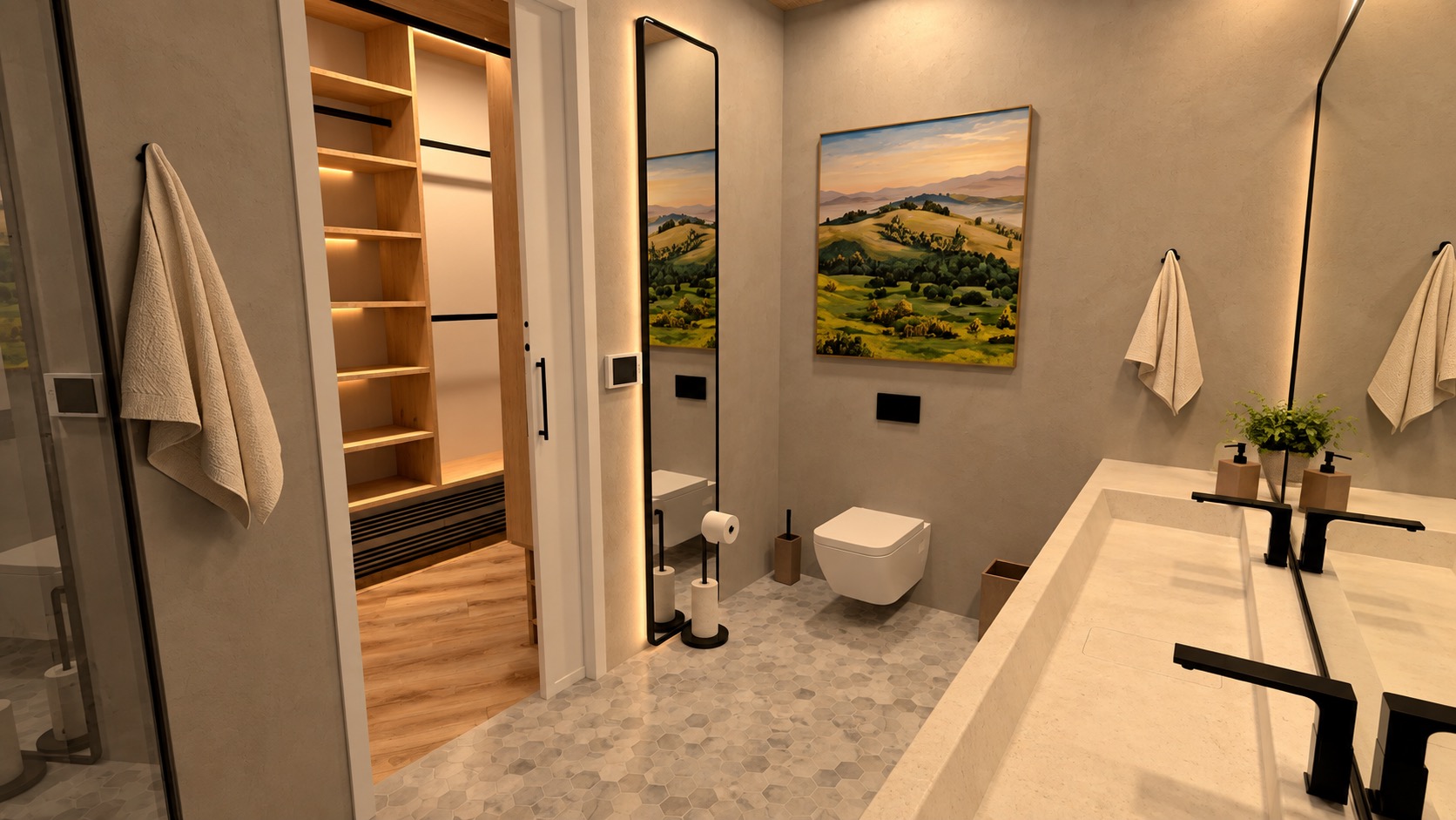 Lakeview Residence Shared Bathroom 2