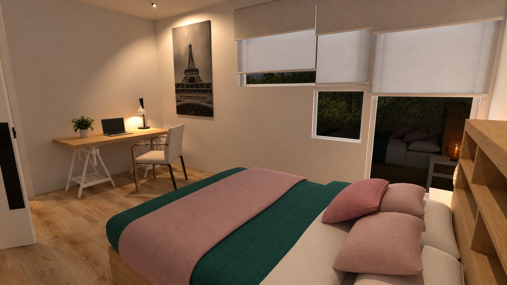 Lakeview Residence Squares Bedroom 1