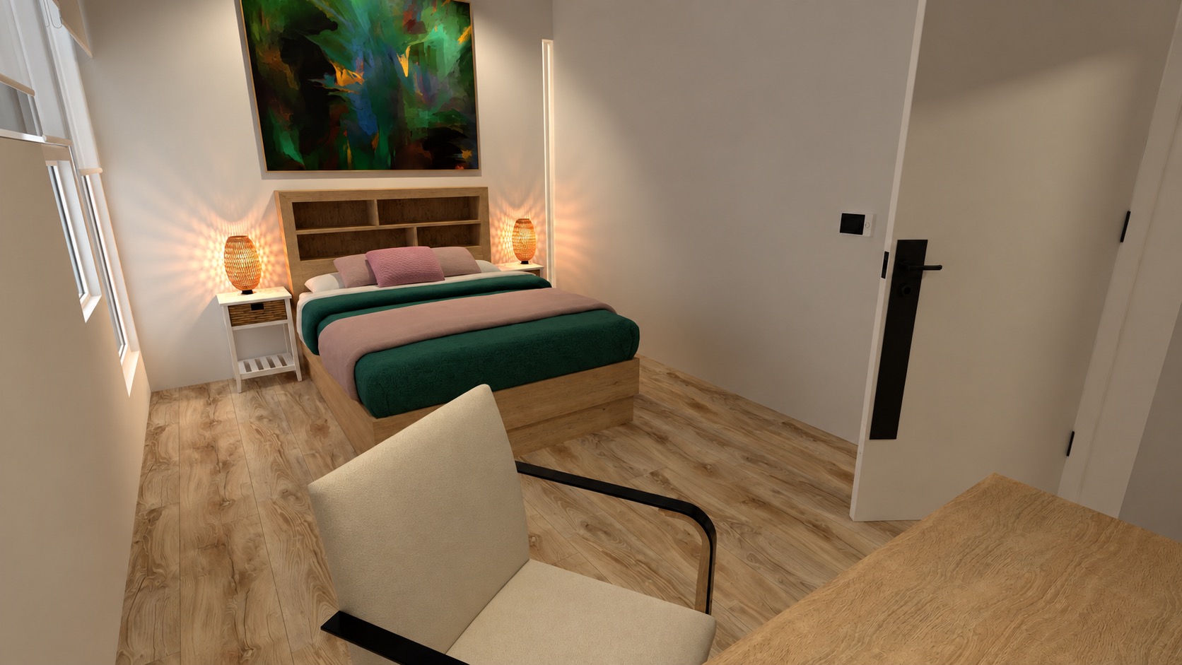 Lakeview Residence Squares Bedroom 2