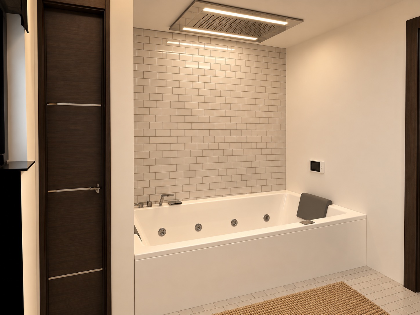 Modern Cabin Bathroom 3