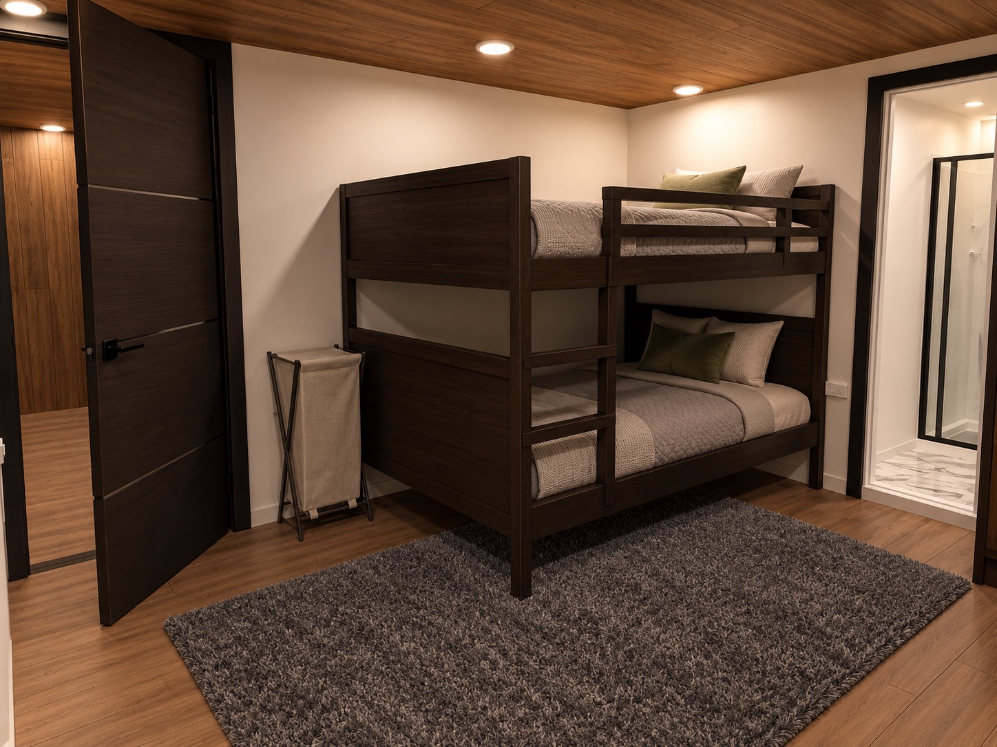 Modern Cabin Bedroom 3
