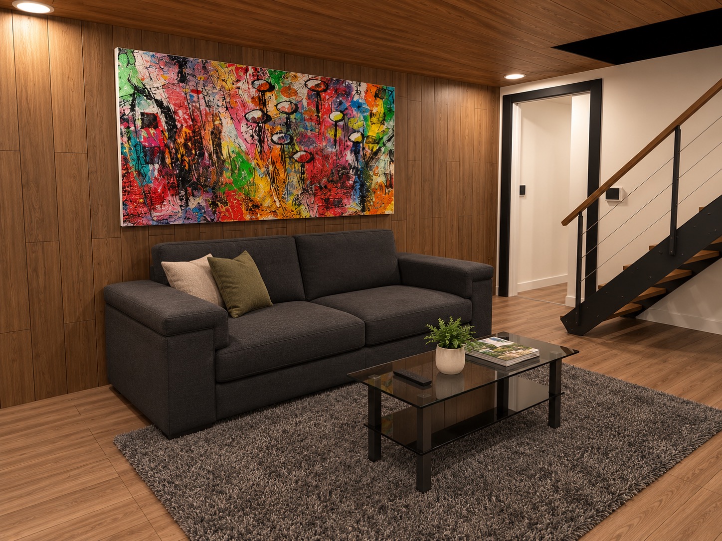 Modern Cabin Rec Room 3
