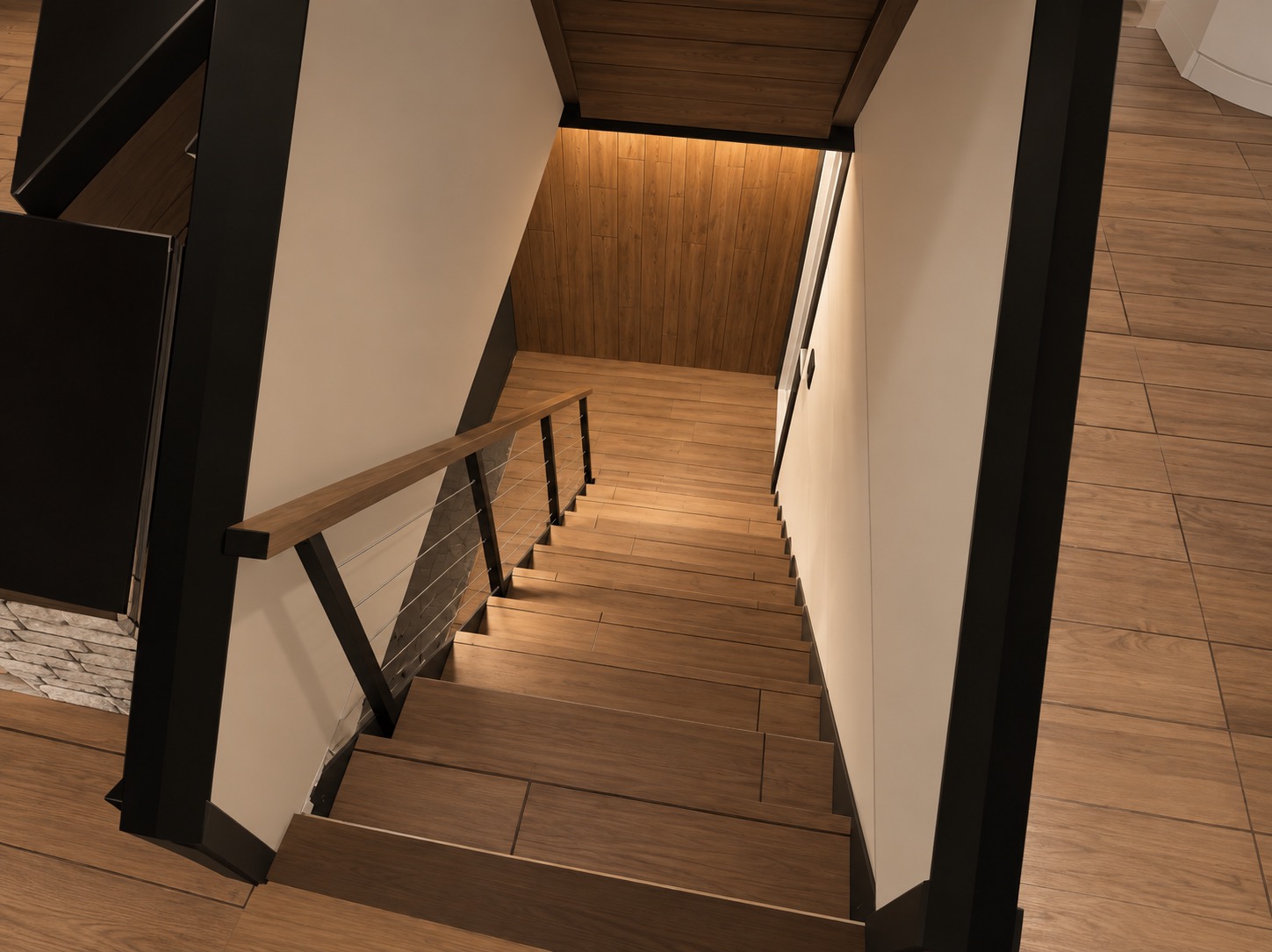 Modern Cabin Stairs 2